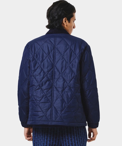 THERMORE中綿 コーデュロイカラーキルティングジャケット（ブルゾン