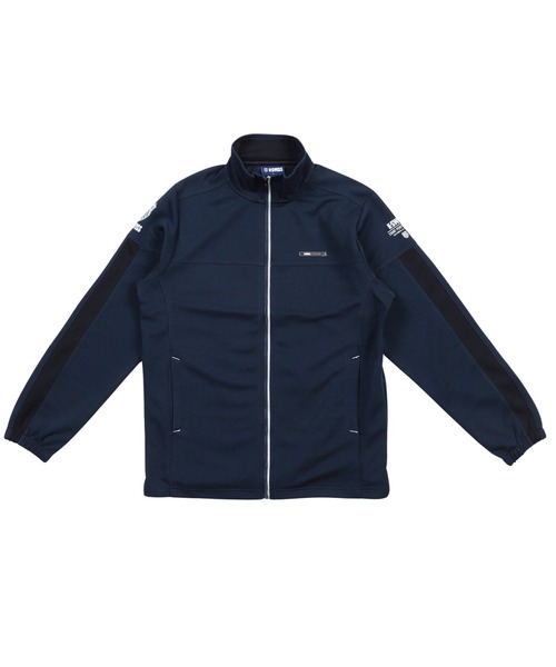 セール】【K-SWISS/ケースイス】鹿の子ダンボールトラックジャケット