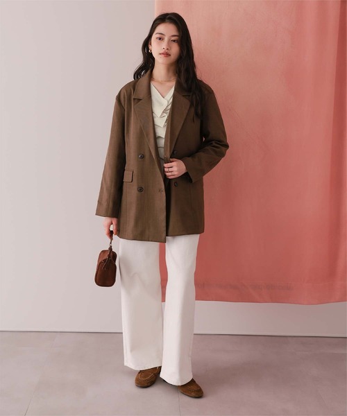 titivate（ティティベイト）の「フロントギャザーニットトップス（ニット/セーター・レディース・アイボリー/ブラック/ライトブルー/ライトグレー・M/S/L）」の19枚目の写真