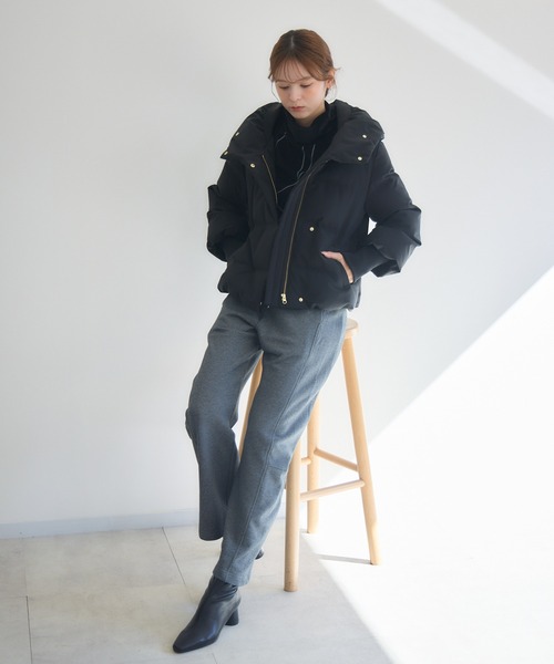 KATHARINE ROSS（キャサリンロス）の「【PILLINI/ピリーニ】裏毛カーブパンツ（その他パンツ・レディース・ブラック/グレー/ブラウン・FREE）」の7枚目の写真