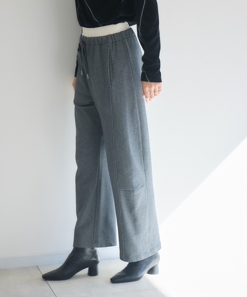 KATHARINE ROSS（キャサリンロス）の「【PILLINI/ピリーニ】裏毛カーブパンツ（その他パンツ・レディース・ブラック/グレー/ブラウン・FREE）」の10枚目の写真