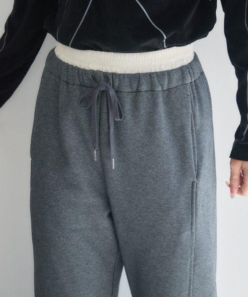 KATHARINE ROSS（キャサリンロス）の「【PILLINI/ピリーニ】裏毛カーブパンツ（その他パンツ・レディース・ブラック/グレー/ブラウン・FREE）」の12枚目の写真