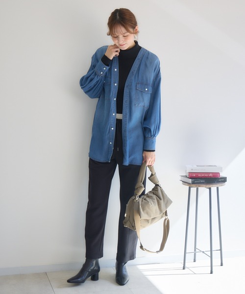 KATHARINE ROSS（キャサリンロス）の「【PILLINI/ピリーニ】裏毛カーブパンツ（その他パンツ・レディース・ブラック/グレー/ブラウン・FREE）」の13枚目の写真