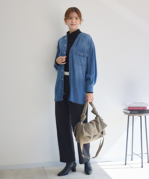 KATHARINE ROSS（キャサリンロス）の「【PILLINI/ピリーニ】裏毛カーブパンツ（その他パンツ・レディース・ブラック/グレー/ブラウン・FREE）」の14枚目の写真