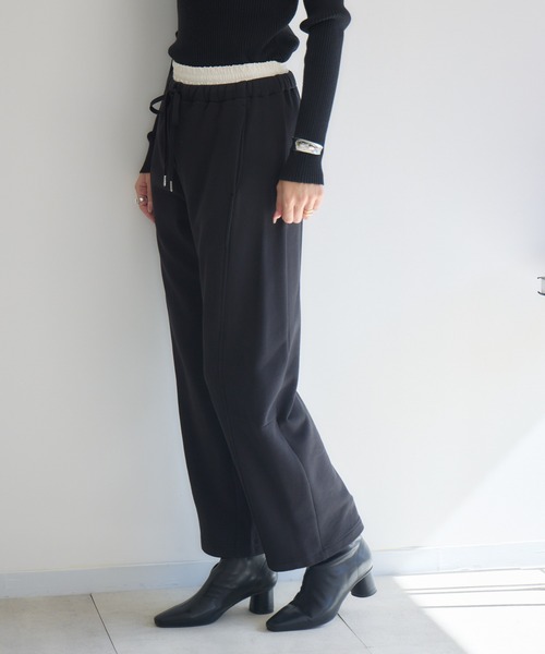 KATHARINE ROSS（キャサリンロス）の「【PILLINI/ピリーニ】裏毛カーブパンツ（その他パンツ・レディース・ブラック/グレー/ブラウン・FREE）」の16枚目の写真
