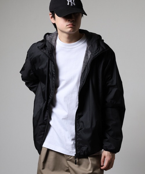 セール】裏シャギーパーカージャケット unisex（ナイロンジャケット