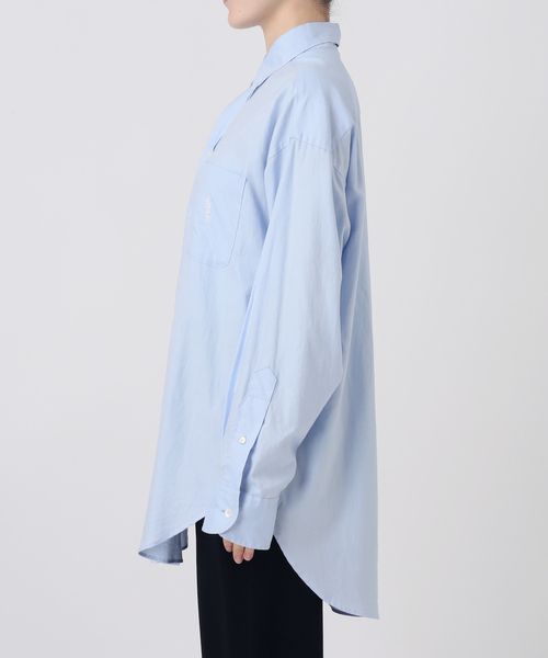 AMERICANA（アメリカーナ）の「【AMERICANA/アメリカーナ】別注 OXBD SHIRT（シャツ/ブラウス・レディース・ホワイト/スカイブルー・FREE）」の21枚目の写真