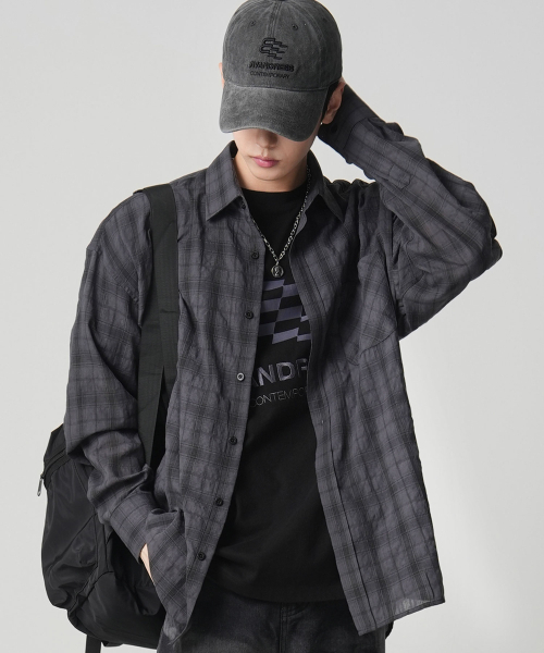 AVANDRESS(アバンドレス )の「Smith Overfit Check Shirt WHITE(シャツ/ブラウス・レディース・ホワイト・LARGE/MEDIUM/X-LARGE/SMALL)」の12枚目の写真