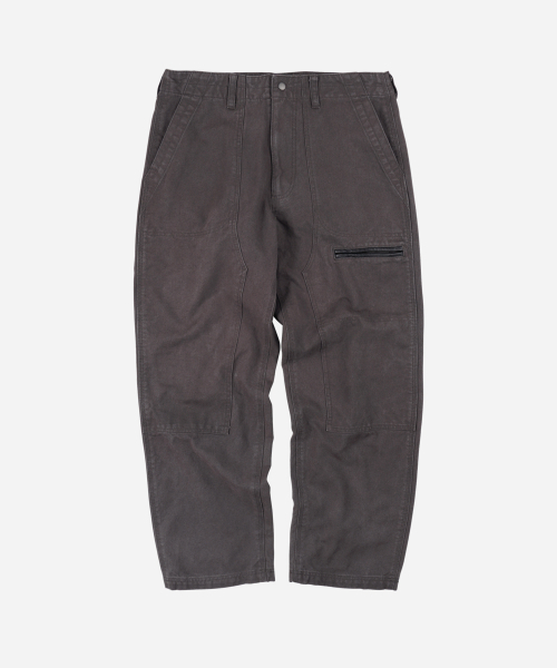 FRIZMWORKS(フリズムワークス)の「HEAVY CANVAS DESTROYED DOUBLE KNEE PANTS _ MUD(その他パンツ・メンズ・その他・SMALL/MEDIUM/LARGE/X-LARGE)」の1枚目の写真