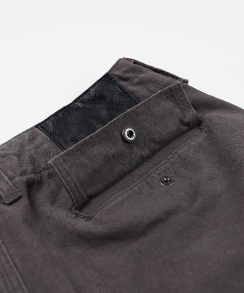 FRIZMWORKS(フリズムワークス)の「HEAVY CANVAS DESTROYED DOUBLE KNEE PANTS _ MUD(その他パンツ・メンズ・その他・SMALL/MEDIUM/LARGE/X-LARGE)」の9枚目の写真