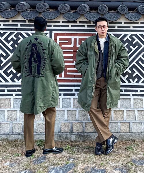 MUSINSA STANDARD（ムシンサスタンダード）の「ポンテクルーネック長袖Tシャツ[オフホワイト]（Tシャツ/カットソー・メンズ・その他・SMALL/MEDIUM/LARGE/X-LARGE/XX-LARGE/XXX-LARGE）」の13枚目の写真