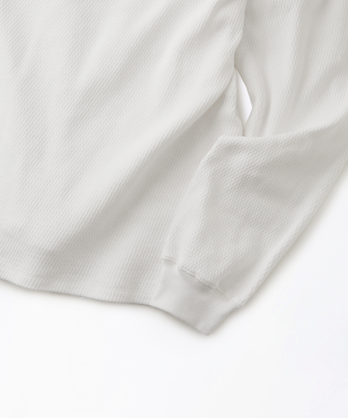 OUTSTANDING(アウトスタンディング)の「THERMAL LONG SLEEVE TEE_OFF WHITE(Tシャツ/カットソー・メンズ・その他・MEDIUM/LARGE/X-LARGE)」の4枚目の写真