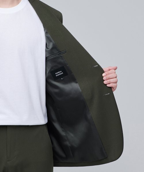 MUSINSA STANDARD(ムシンサスタンダード)の「リラックスベーシックブレザー【ダスティカーキ】(テーラードジャケット・メンズ・その他・MEDIUM/LARGE/X-LARGE/XX-LARGE)」の3枚目の写真