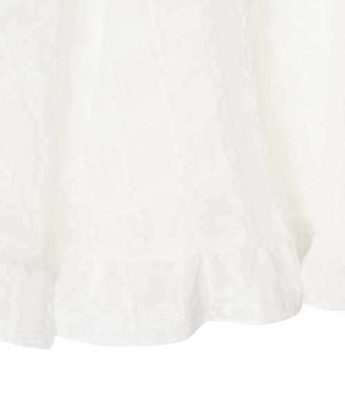 TYPESERVICE（タイプサービス）の「TXT x TSW Textured Skirt [White]（スカート・レディース・その他・FREE）」の5枚目の写真