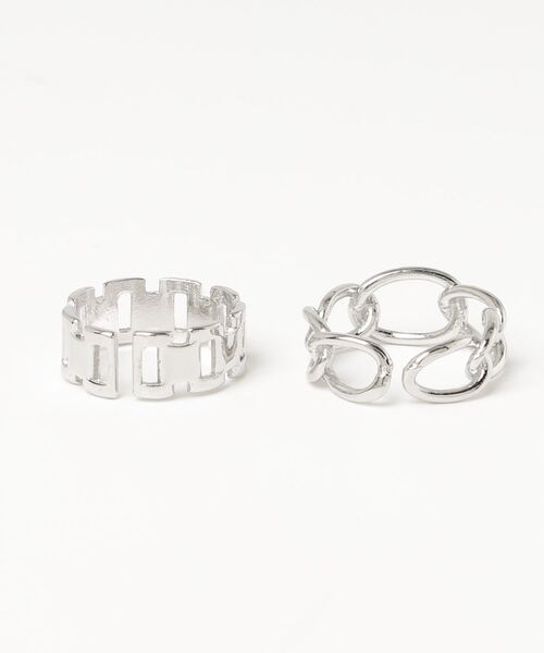 tunee(チュニー)の「【456686】シンプルリング2点セット(RZ)(リング・レディース・シルバー系その他3/シルバー系その他/シルバー系その他2/シルバー系その他4・FREE)」の18枚目の写真