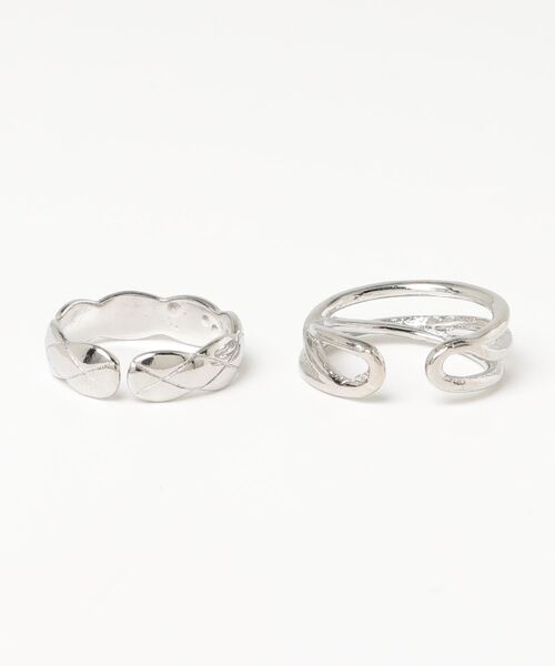 tunee(チュニー)の「【456686】シンプルリング2点セット(RZ)(リング・レディース・シルバー系その他3/シルバー系その他/シルバー系その他2/シルバー系その他4・FREE)」の19枚目の写真