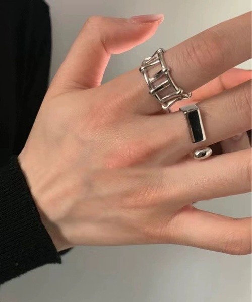 tunee(チュニー)の「【456686】シンプルリング2点セット(RZ)(リング・レディース・シルバー系その他3/シルバー系その他/シルバー系その他2/シルバー系その他4・FREE)」の10枚目の写真