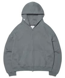 M.L HOODED ZIP-UP - GRAY