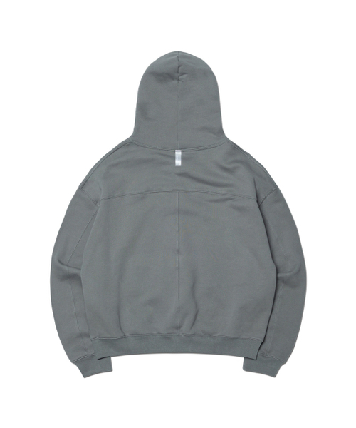 NOMANUAL（NOMANUAL）の「M.L HOODED ZIP-UP - GRAY（パーカー・レディース・その他・SMALL/MEDIUM/LARGE/X-LARGE）」の2枚目の写真