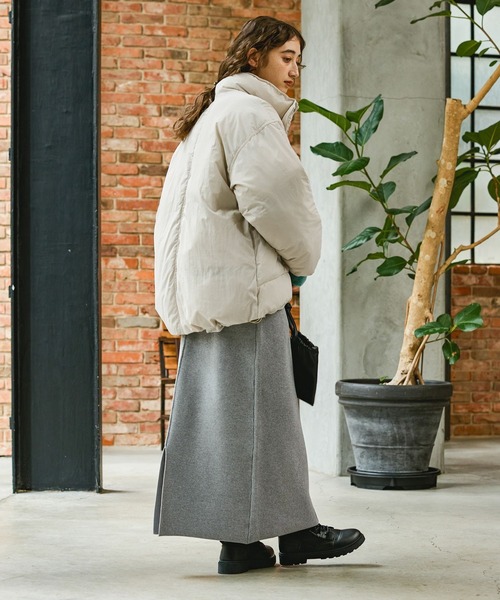 GEORGE'S（ジョージズ）の「スタンド中綿ブルゾン（ブルゾン・レディース・ブラック/ベージュ/オフホワイト・SMALL/MEDIUM）」の13枚目の写真