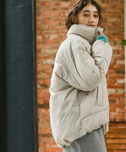 GEORGE'S（ジョージズ）の「スタンド中綿ブルゾン（ブルゾン・レディース・ブラック/ベージュ/オフホワイト・SMALL/MEDIUM）」の19枚目の写真