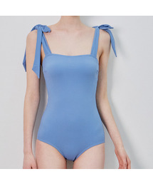VIKINI VENDER（ビキニベンダー）の「Lulu Ribbon Tie Monokini - Blue（水着）」