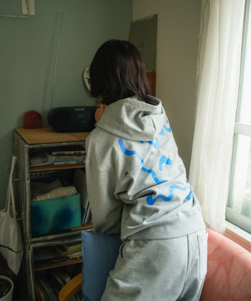 PAMM(パム)の「thanks sea hoodie(パーカー・レディース・グレー/ネイビー・2/3)」の22枚目の写真