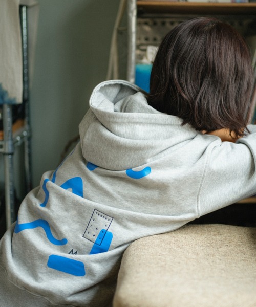PAMM(パム)の「thanks sea hoodie(パーカー・レディース・グレー/ネイビー・2/3)」の10枚目の写真