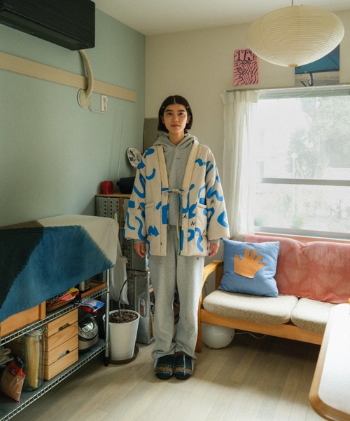 PAMM(パム)の「thanks sea hoodie(パーカー・レディース・グレー/ネイビー・2/3)」の11枚目の写真