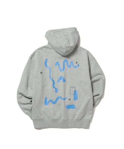 PAMM(パム)の「thanks sea hoodie(パーカー・レディース・グレー/ネイビー・2/3)」の20枚目の写真