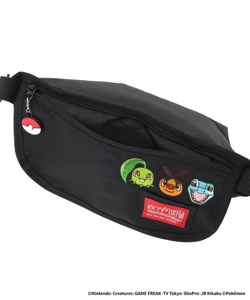 Manhattan Portage(マンハッタンポーテージ)の「NYLON MESSENGER BAG (XXS) FZP Pokemon 25 ZA(メッセンジャーバッグ・メンズ・ブラック・X-SMALL)」の9枚目の写真