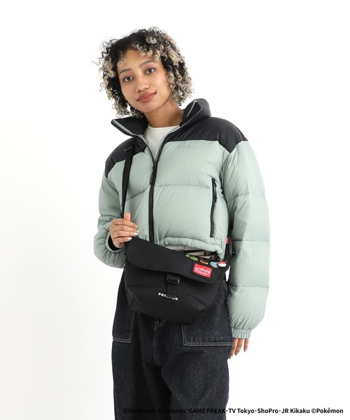 Manhattan Portage(マンハッタンポーテージ)の「NYLON MESSENGER BAG (XXS) FZP Pokemon 25 ZA(メッセンジャーバッグ・メンズ・ブラック・X-SMALL)」の5枚目の写真