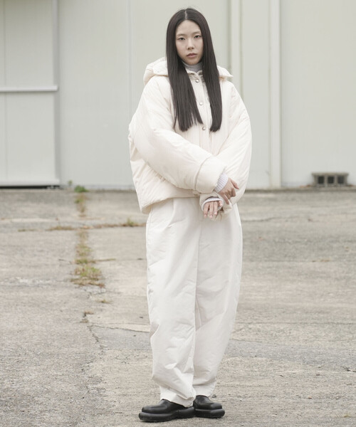 Bshop（ビショップ）の「eunoia | バルーン パディングパンツ WOMEN（その他パンツ・レディース・クリーム・S）」の10枚目の写真