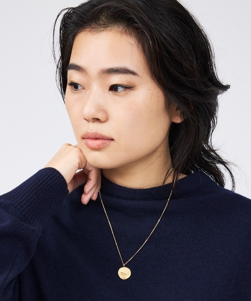 Rouge vif（ルージュヴィフ）の「【MARIHA/マリハ】コインネックレス Julia/Venus スタッドチェーン / SV925（ネックレス・レディース・ゴールド・フリー）」の19枚目の写真
