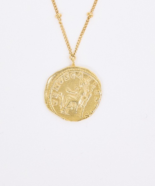 Rouge vif（ルージュヴィフ）の「【MARIHA/マリハ】コインネックレス Julia/Venus スタッドチェーン / SV925（ネックレス・レディース・ゴールド・フリー）」の11枚目の写真