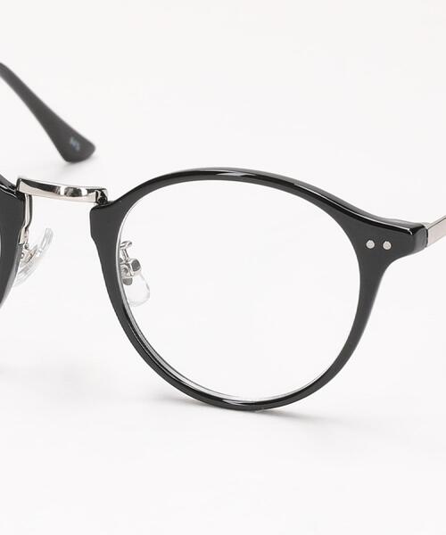 Right-on（ライトオン）の「Right-on Basic(ライトオンベーシック)【メンズ】ブルーライトカットサングラス（ファッショングラス）（その他・メンズ・ブラック・ONE SIZE）」の9枚目の写真
