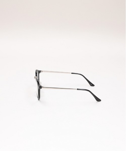 Right-on（ライトオン）の「Right-on Basic(ライトオンベーシック)【メンズ】ブルーライトカットサングラス（ファッショングラス）（その他・メンズ・ブラック・ONE SIZE）」の5枚目の写真