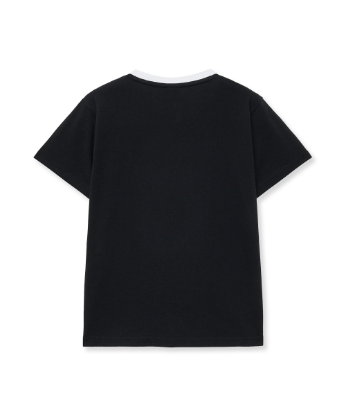 YALE(イェール)の「ウィメンズ1701ロゴTシャツ_ブラック(Tシャツ/カットソー・レディース・その他・SMALL/MEDIUM)」の3枚目の写真