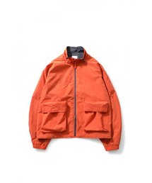 23SS Parker Color Block Jacket Orange