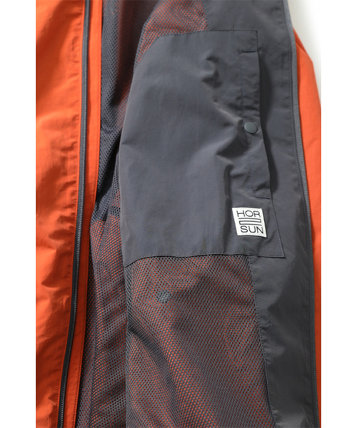 HORLISUN(ホーリーサン)の「23SS Parker Color Block Jacket Orange(ナイロンジャケット・レディース・その他・LARGE/MEDIUM/SMALL)」の4枚目の写真