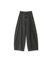 ZENDUST（ジェンダスト）の「Rothen Wide Denim Pants RED BLACK（デニムパンツ）」
