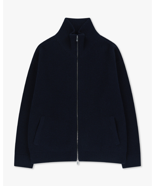 ASTLAY(アストレイ)の「Excella Lambswool Knit zip-up (Dark Navy)(カーディガン/ボレロ・メンズ・その他・2/3)」の9枚目の写真