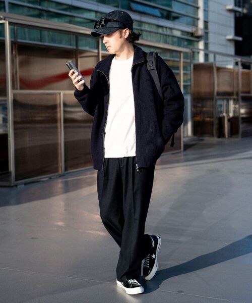 ASTLAY(アストレイ)の「Excella Lambswool Knit zip-up (Dark Navy)(カーディガン/ボレロ・メンズ・その他・2/3)」の13枚目の写真
