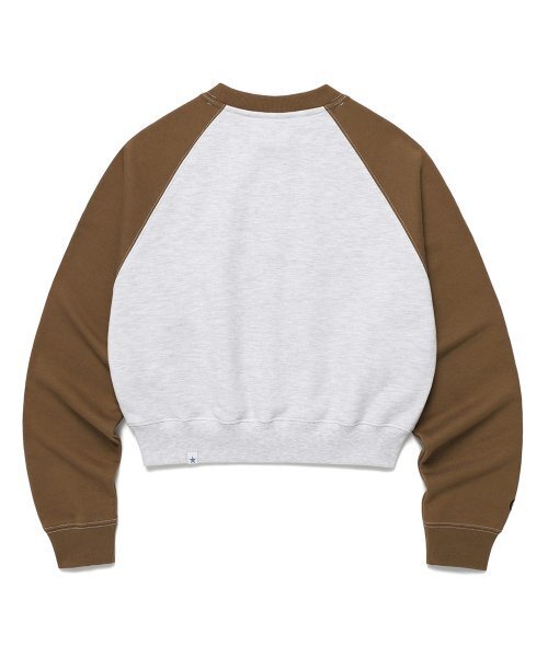 Cavish（カビシ）の「W RAGLAN BROTHERS SWEATSHIRT BROWN(CV2ESFM445A)（スウェット・レディース・ブラウン・FREE）」の2枚目の写真