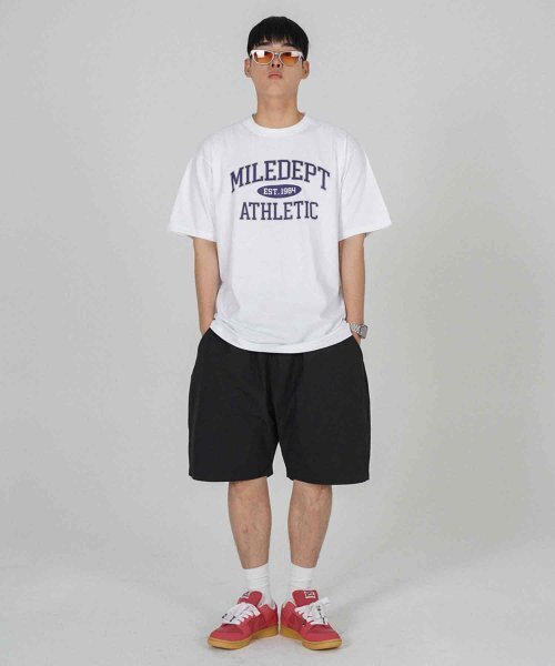 THE MILE（ザマイル）の「MILE DEPT. GARMENTS CREW [WHITE]（Tシャツ/カットソー・メンズ・その他・SMALL/MEDIUM/LARGE/X-LARGE/X-SMALL）」の3枚目の写真