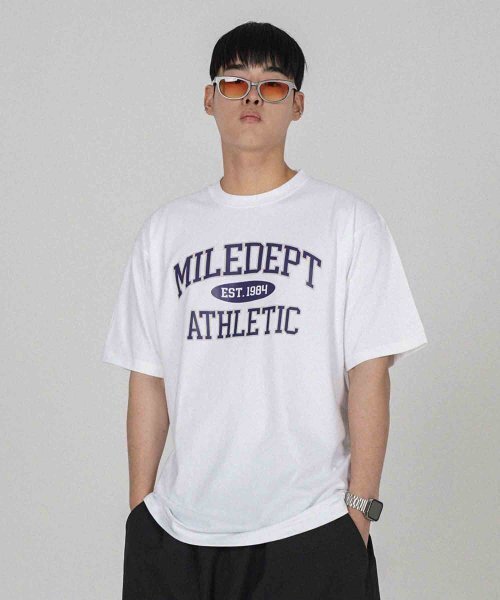 THE MILE（ザマイル）の「MILE DEPT. GARMENTS CREW [WHITE]（Tシャツ/カットソー・メンズ・その他・SMALL/MEDIUM/LARGE/X-LARGE/X-SMALL）」の5枚目の写真