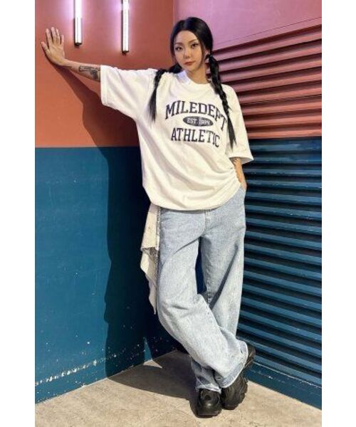 THE MILE（ザマイル）の「MILE DEPT. GARMENTS CREW [WHITE]（Tシャツ/カットソー・メンズ・その他・SMALL/MEDIUM/LARGE/X-LARGE/X-SMALL）」の17枚目の写真