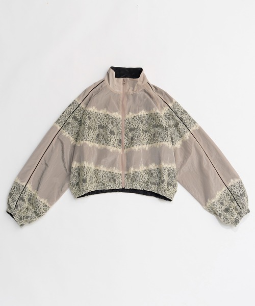 2WAY Lace Blouse/リバーシブルレースブルゾン（ブルゾン）｜MAISON
