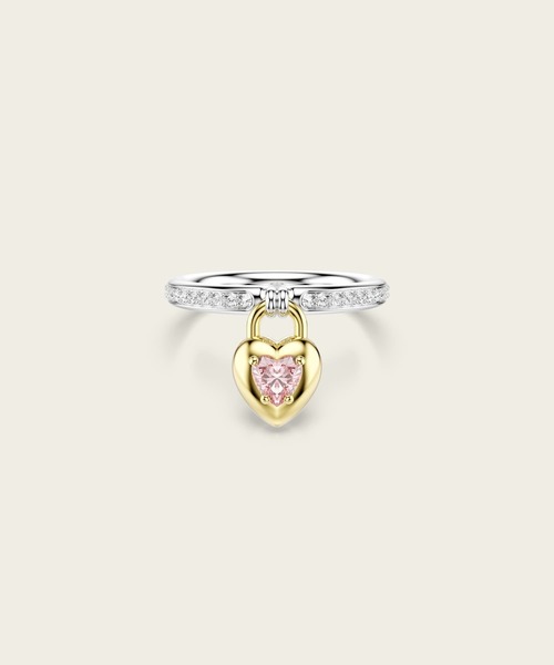 公式】【スワロフスキー】Idyllia モチーフのあるリング, ミックス