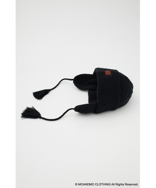 MOUSSY（マウジー）の「MOANDMO ニットキャップ（ニットキャップ/ビーニー・レディース・ブラック・FREE）」の5枚目の写真